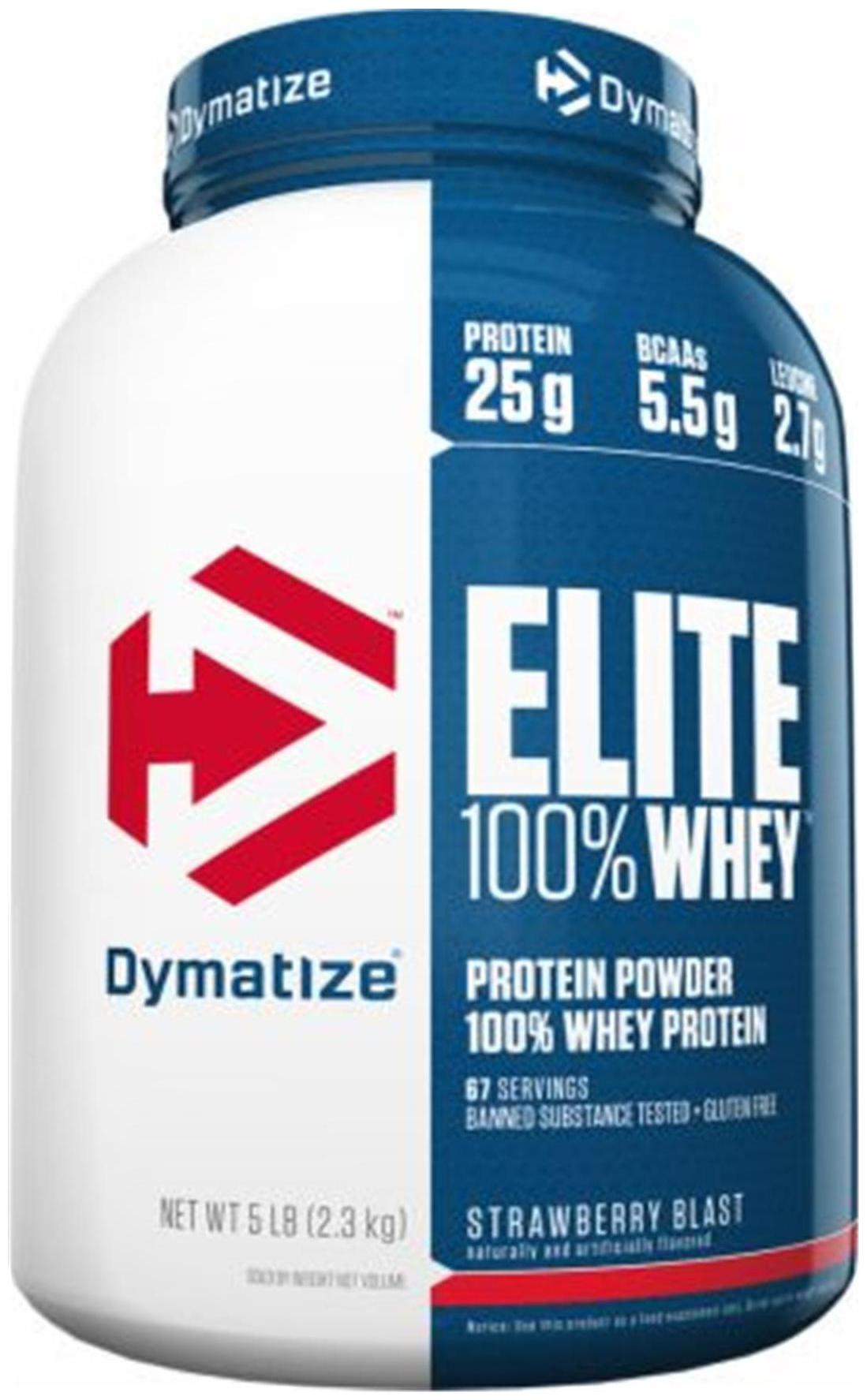 

Dymatize Elite Whey 2 26 kg (5 lb) Strawberry Blast