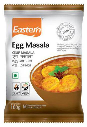 

Eastern Egg Masala 100 g
