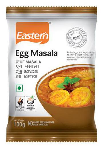 

Eastern Egg Masala 100 g