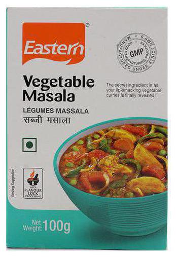 

Eastern Masala - Vegetable 100 g