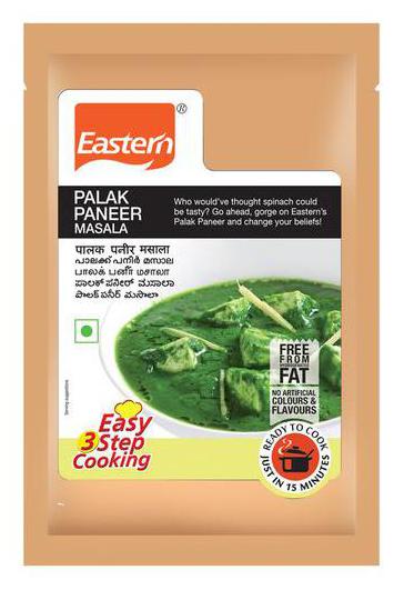 

Eastern Masala - Palak Paneer 40 g