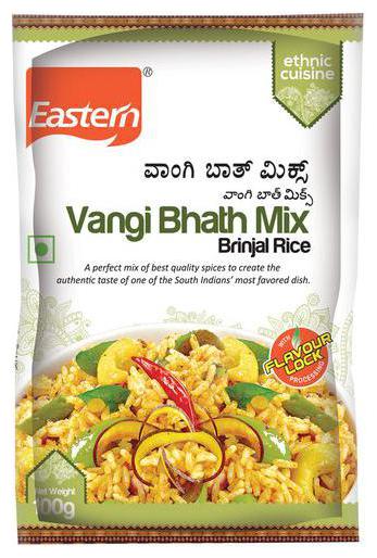 

Eastern Mix - Vangi Bhath (Brinjal Rice) 100 g
