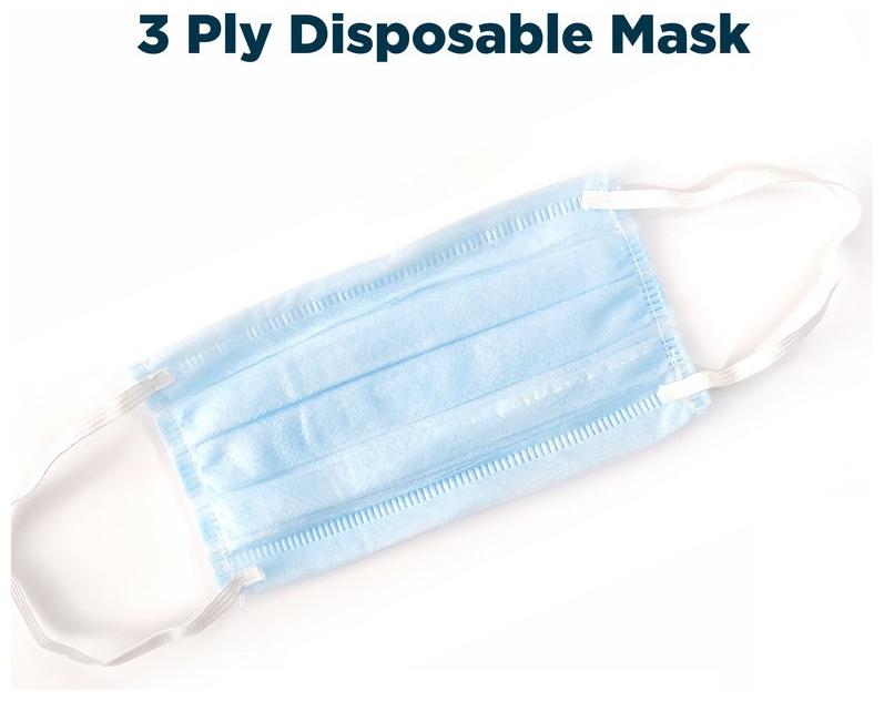 

Easy Masks 3 Ply Surgical Mask With Earloop(Pack of 25)