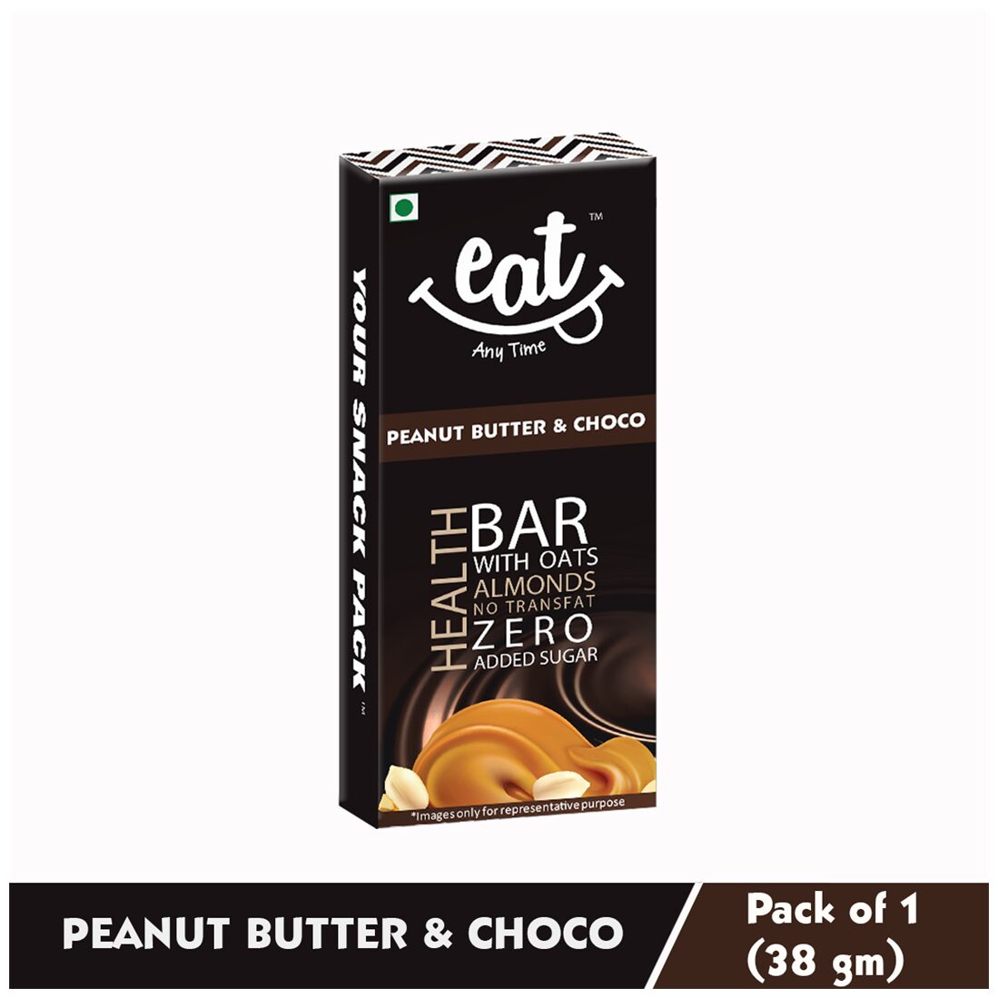 Eat Anytime Energy Bar - Choco Peanut Butter, 38 g