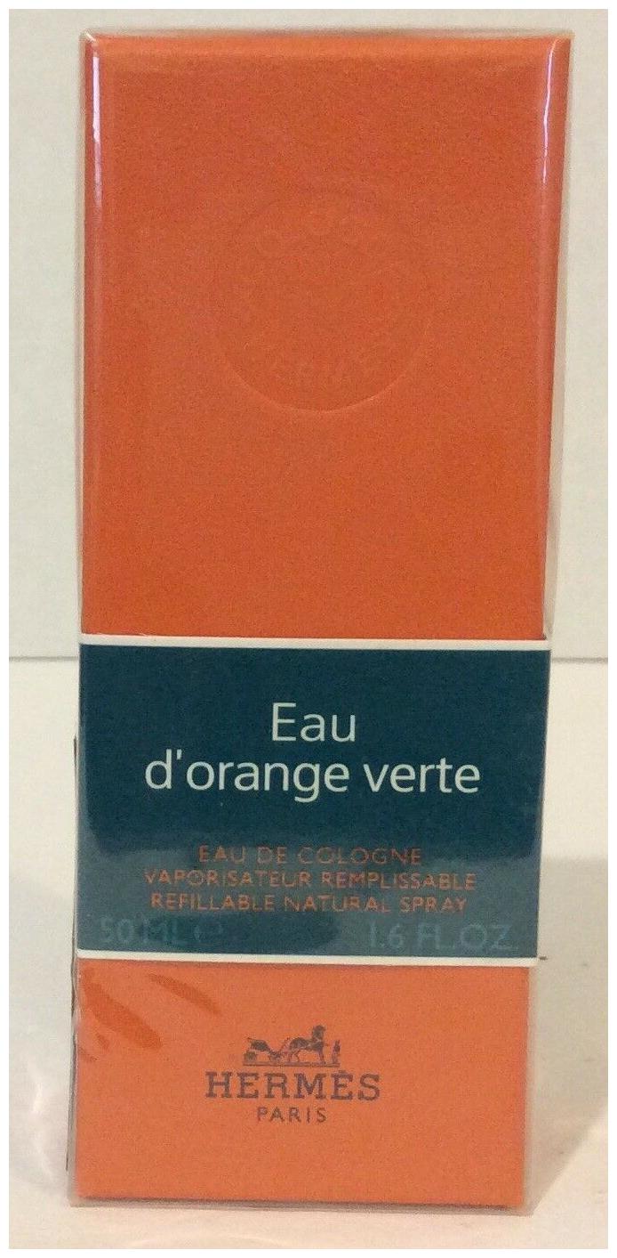 

Eau D orange Verte By Hermes 1 6 fl oz Refillable Unisex Eau De Cologne Spray