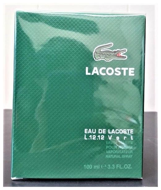 

EAU DE LACOSTE L 12 12 VERT 3 3 OZ 100 ML EDT SPY MEN COLOGNE DISCONTINUED