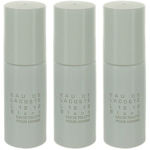 

Eau De Lacoste L 12 12 Blanc By Lacoste For Men Combo Pack Mini EDT (3x0 27oz)