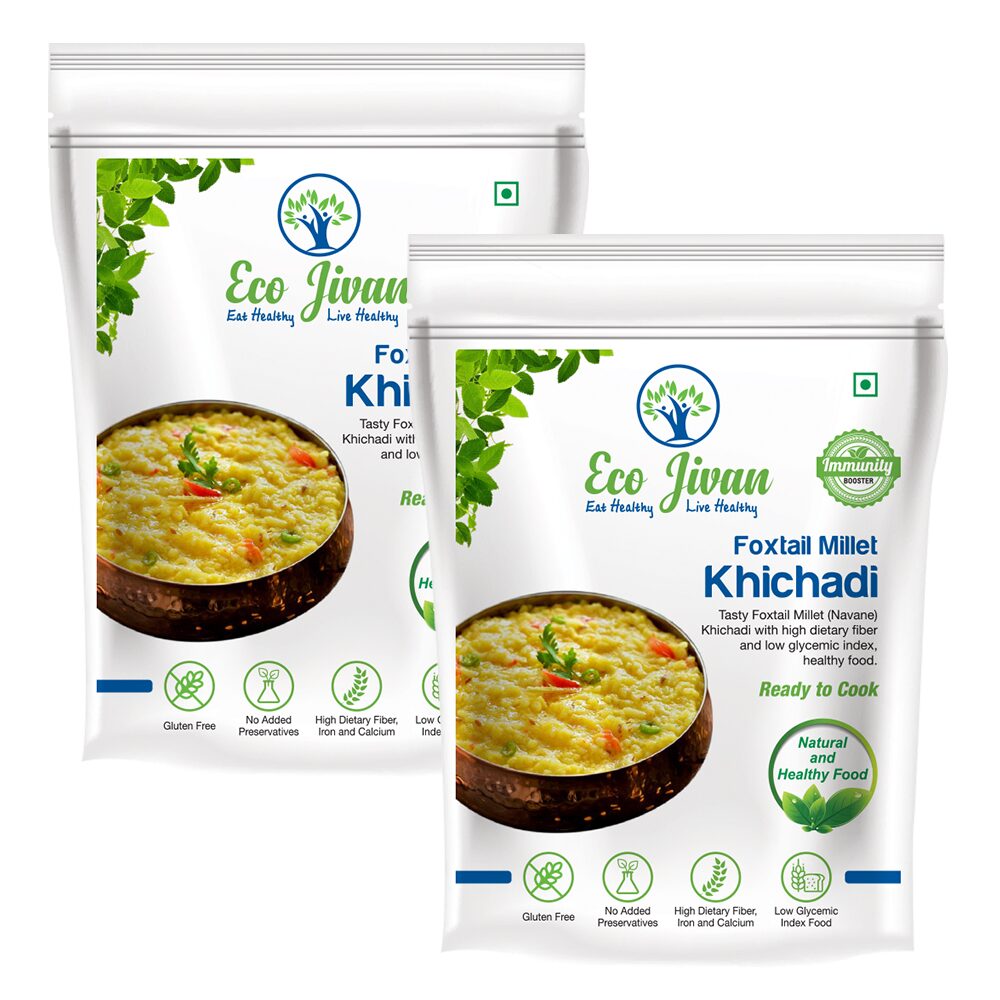 

Eco Jivan Instant Foxtail Millet Khichadi 200 g Each (Pack Of 2)