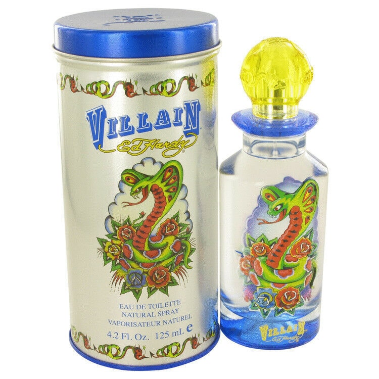 

Ed Hardy Villain Cologne By CHRISTIAN AUDIGIER 4 2 oz EDT Spray 490936