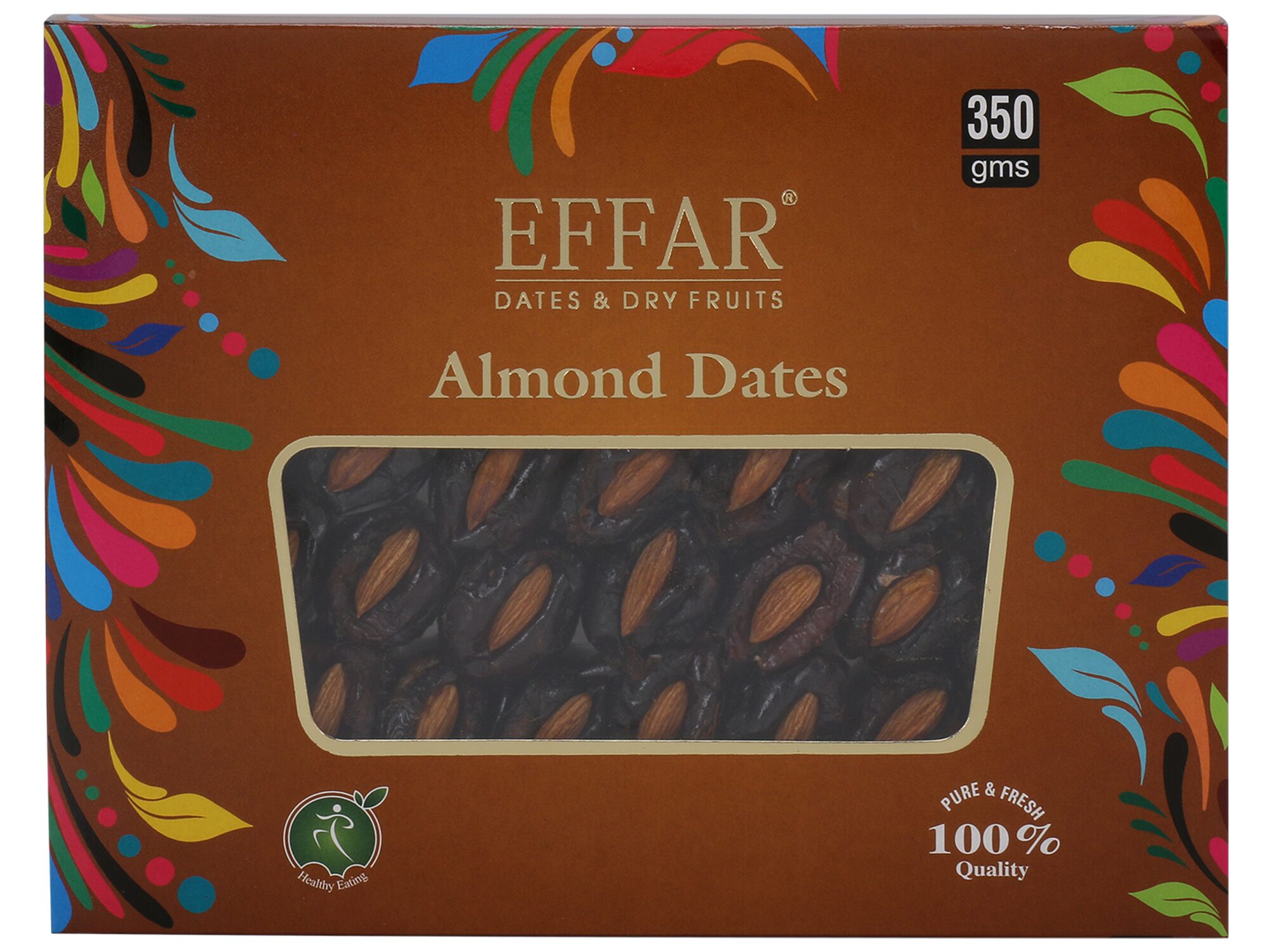 

EFFAR DATES DRY FRUITS Almond Dates 350g