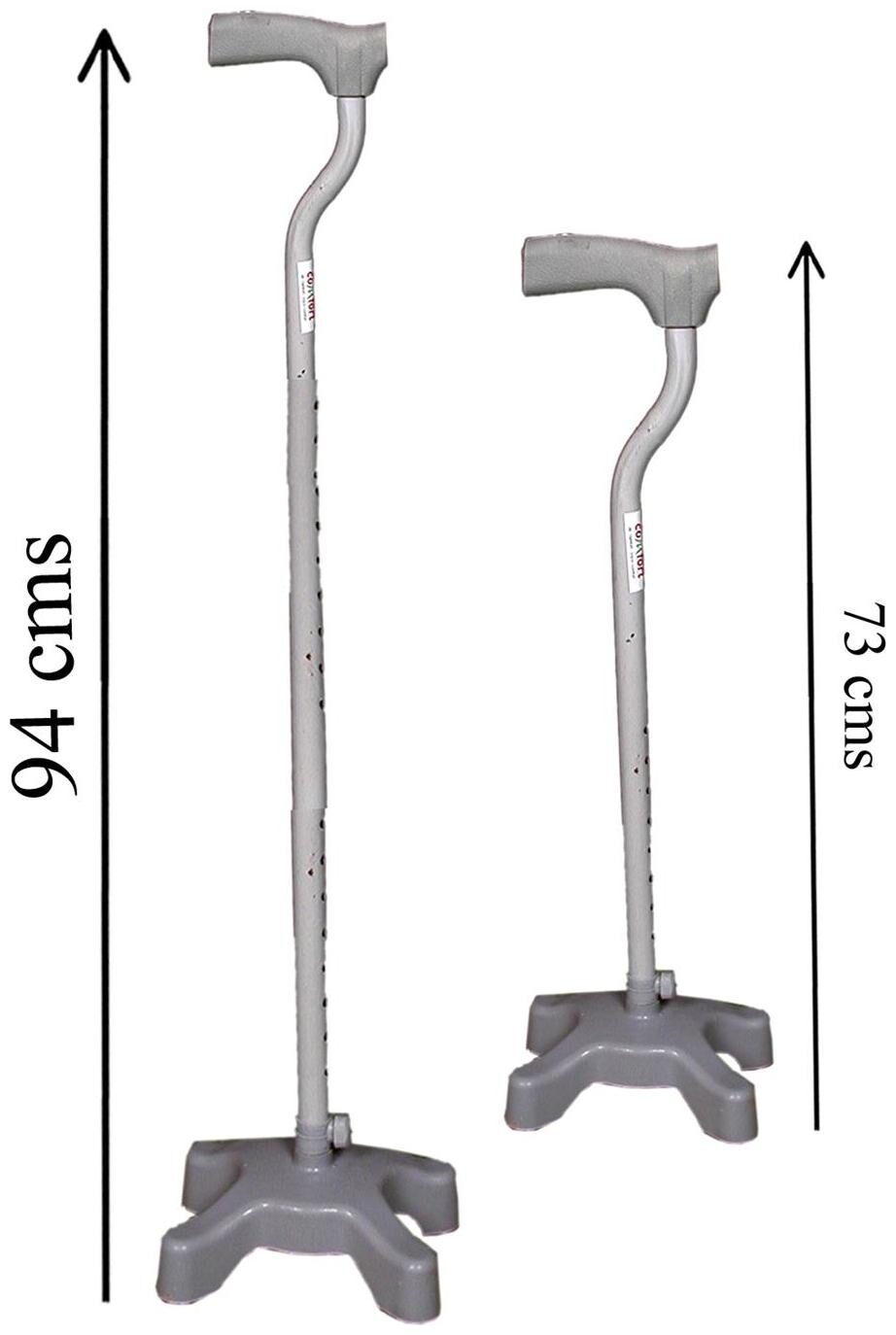 

Elegant Life Comfort Four Leg Walking Stick