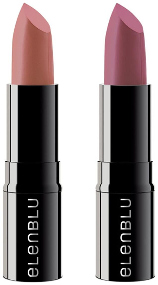 

Elenblu Luxe Matte Lipstick For Women Frosted (Nude - EL01) and Passionately Pink (EL03) For Soft Creamy Texture Long Lasting Waterproof No Harmful Chemicals 4g Each( Set of 2)