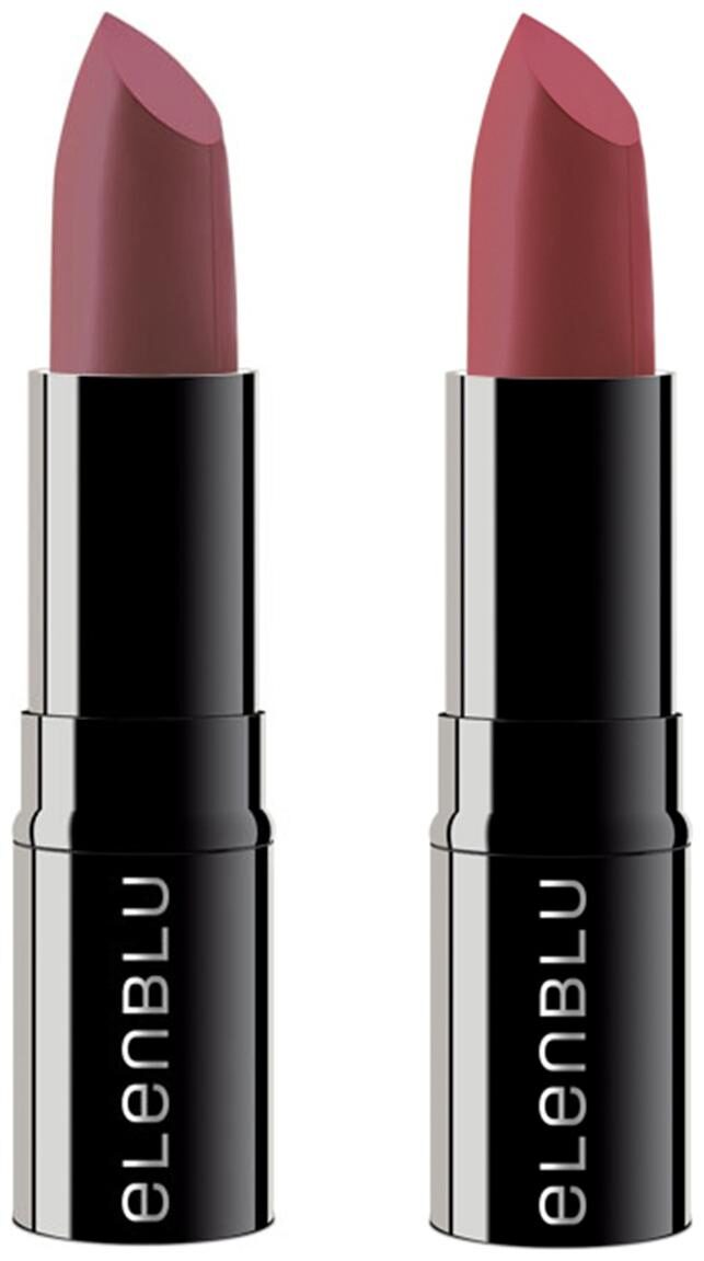 

Elenblu Luxe Matte Lipstick For Women Taupe Of Your Game (Mauve - EL02) and Velvet Nude (EL04)For Soft Creamy Texture Long Lasting Waterproof No Harmful Chemicals 4g Each( Set of 2)