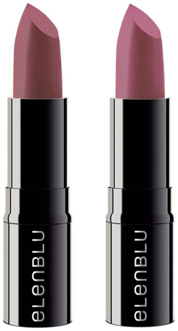 

Elenblu Luxe Matte Lipstick For Women Taupe Of Your Game (Mauve - EL02) and Passionately Pink (EL03)For Soft Creamy Texture Long Lasting Waterproof No Harmful Chemicals 4g Each( Set of 2)