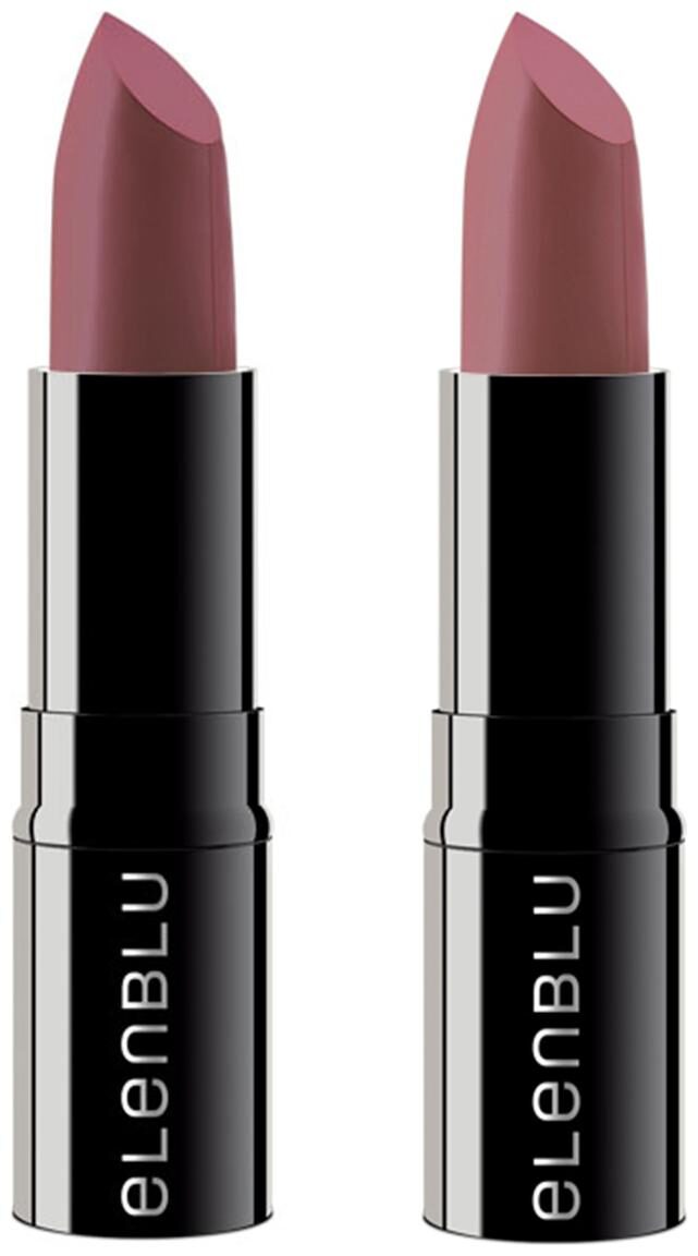 

Elenblu Luxe Matte Lipstick For Women Taupe Of Your Game (Mauve - EL02) and Let s Mauve It (Mauve - EL06) For Soft Creamy Texture Long Lasting Waterproof No Harmful Chemicals 4g Each( Set of 2)