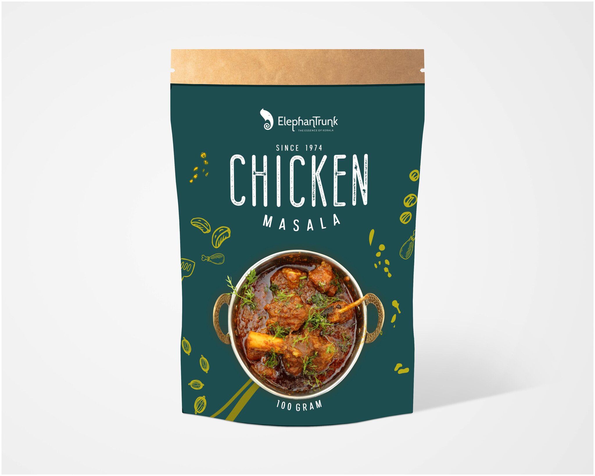

Elephantrunk Homemade Chicken Powder Masala100g