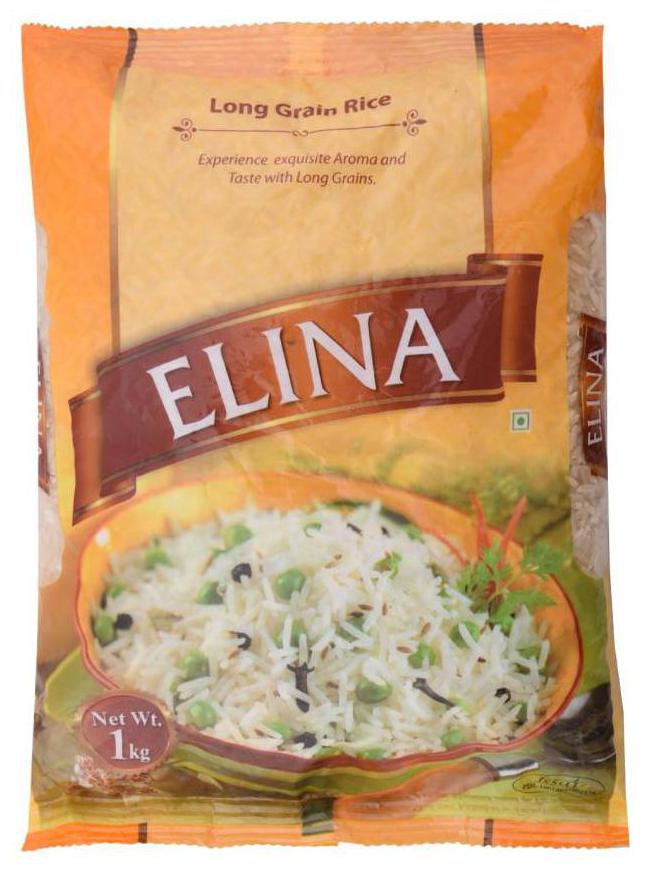 

Elina Long Grain Rice 1 kg