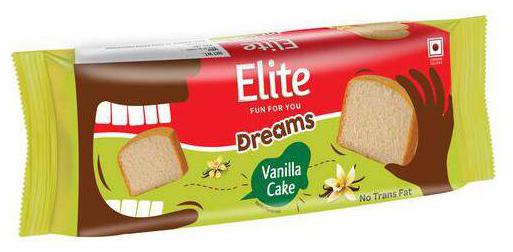 

Elite Bar Cake - Vanilla 120 g