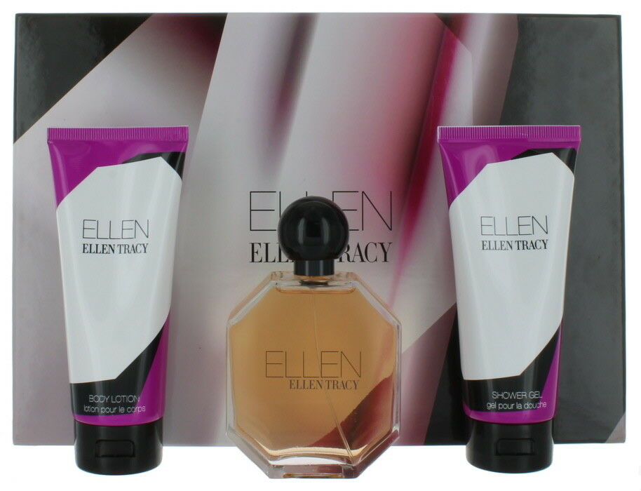 

Ellen by Ellen Tracy for Women Set - EDP Spray 3 4oz BL 3 4oz SG 3 4oz NIB