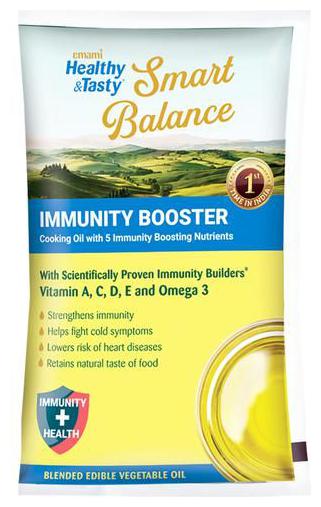 

Emami Healthy Tasty Smart Balance Oil With Immunity Boosters 1 L