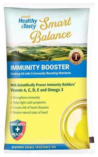 

Emami Healthy Tasty Smart Balance Oil With Immunity Boosters 1 L