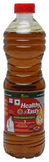 

Emami Healthy Tasty - Kachchi Ghani Mustard Oil 1 L