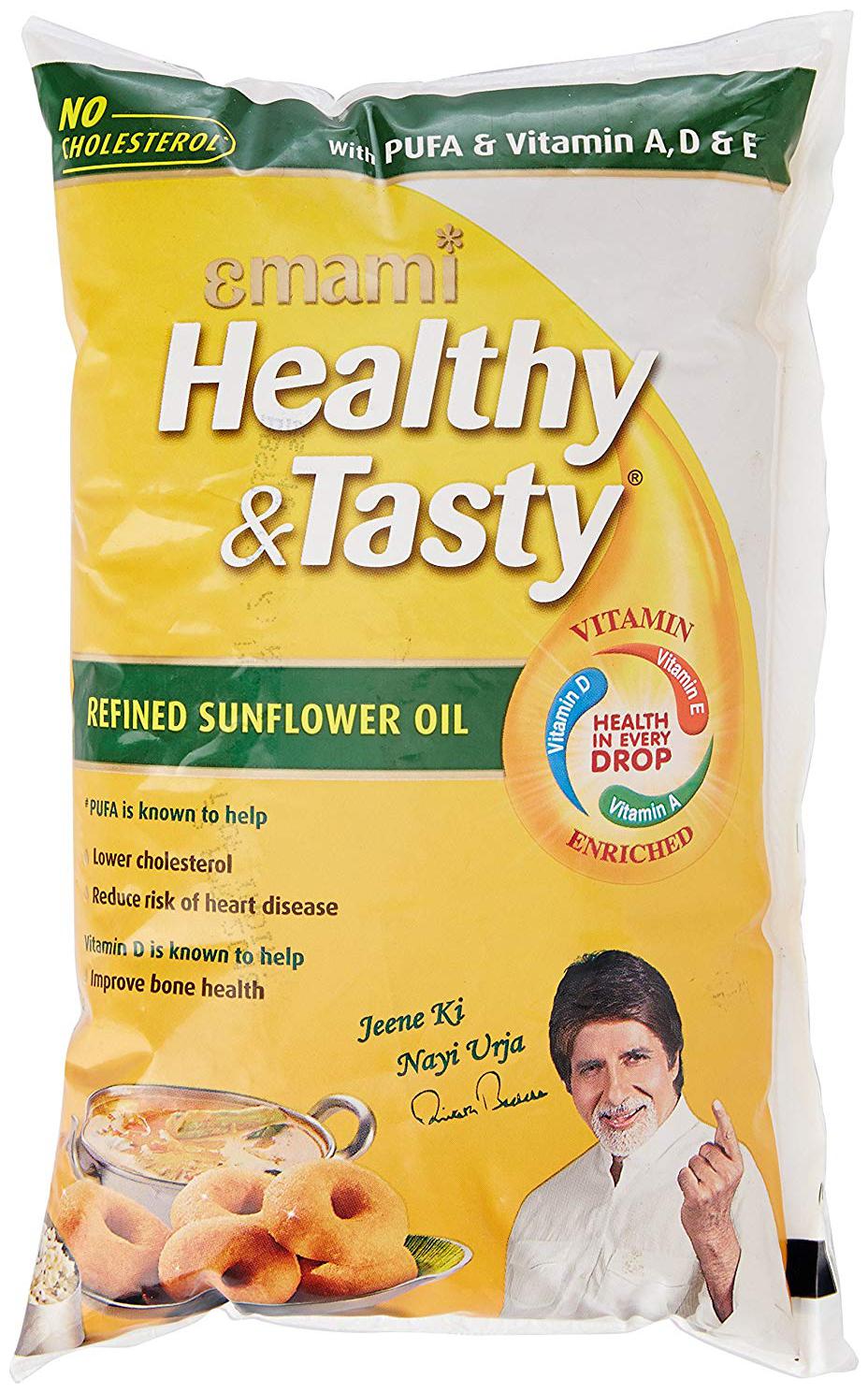 

Emami Healthy Tasty - Refined Sunflower Oil 1 L