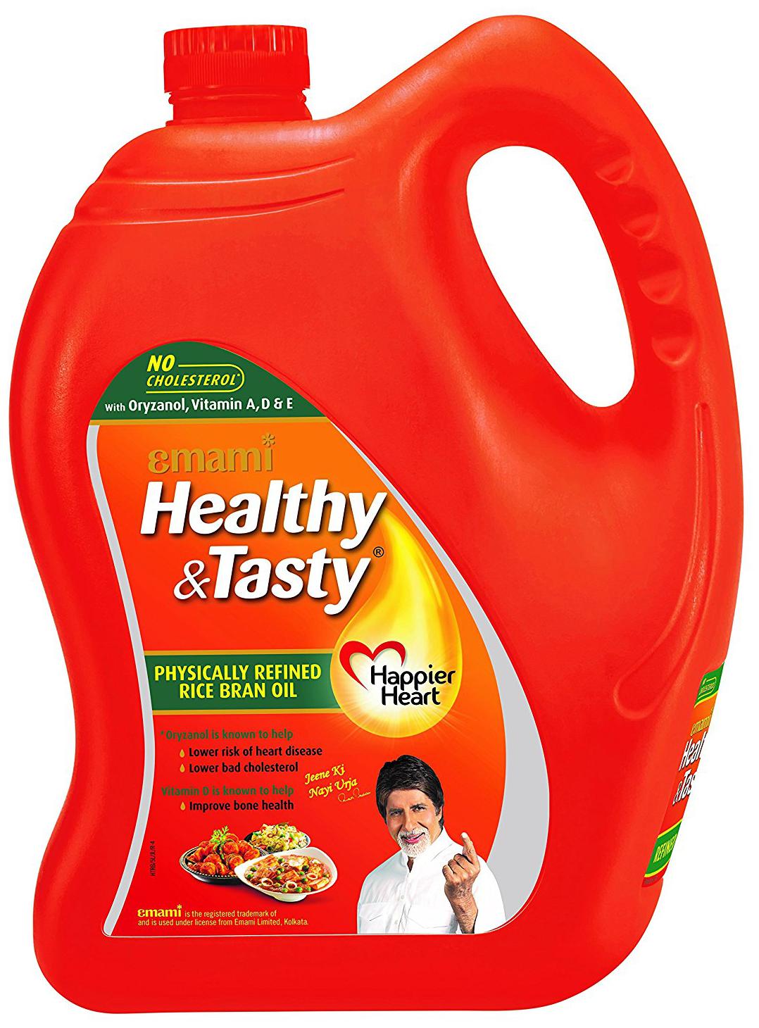 

Emami Healthy Tasty - Rice Bran Oil 5 L