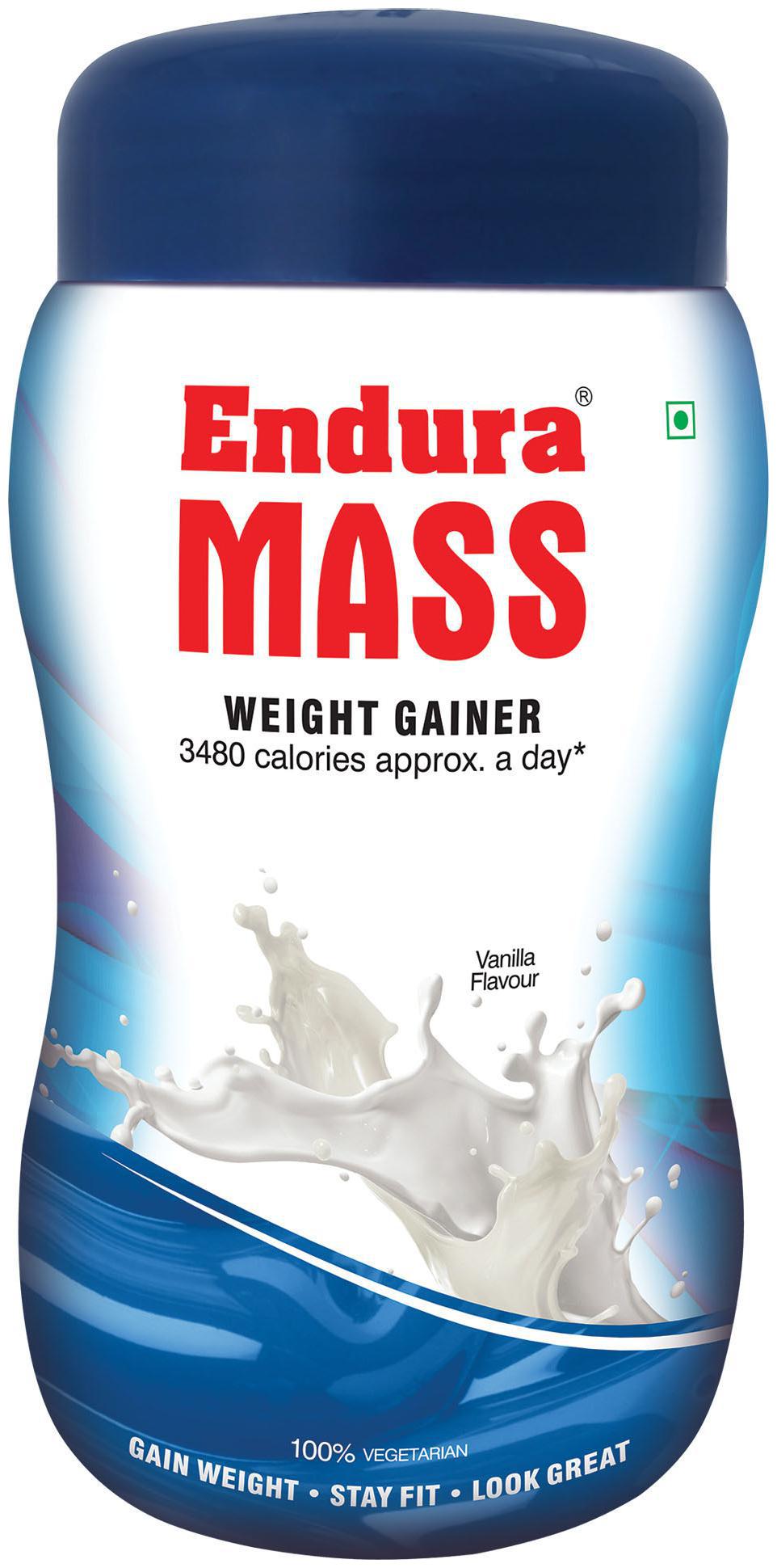 

Endura Mass Weight Gainer 500 g Vanilla