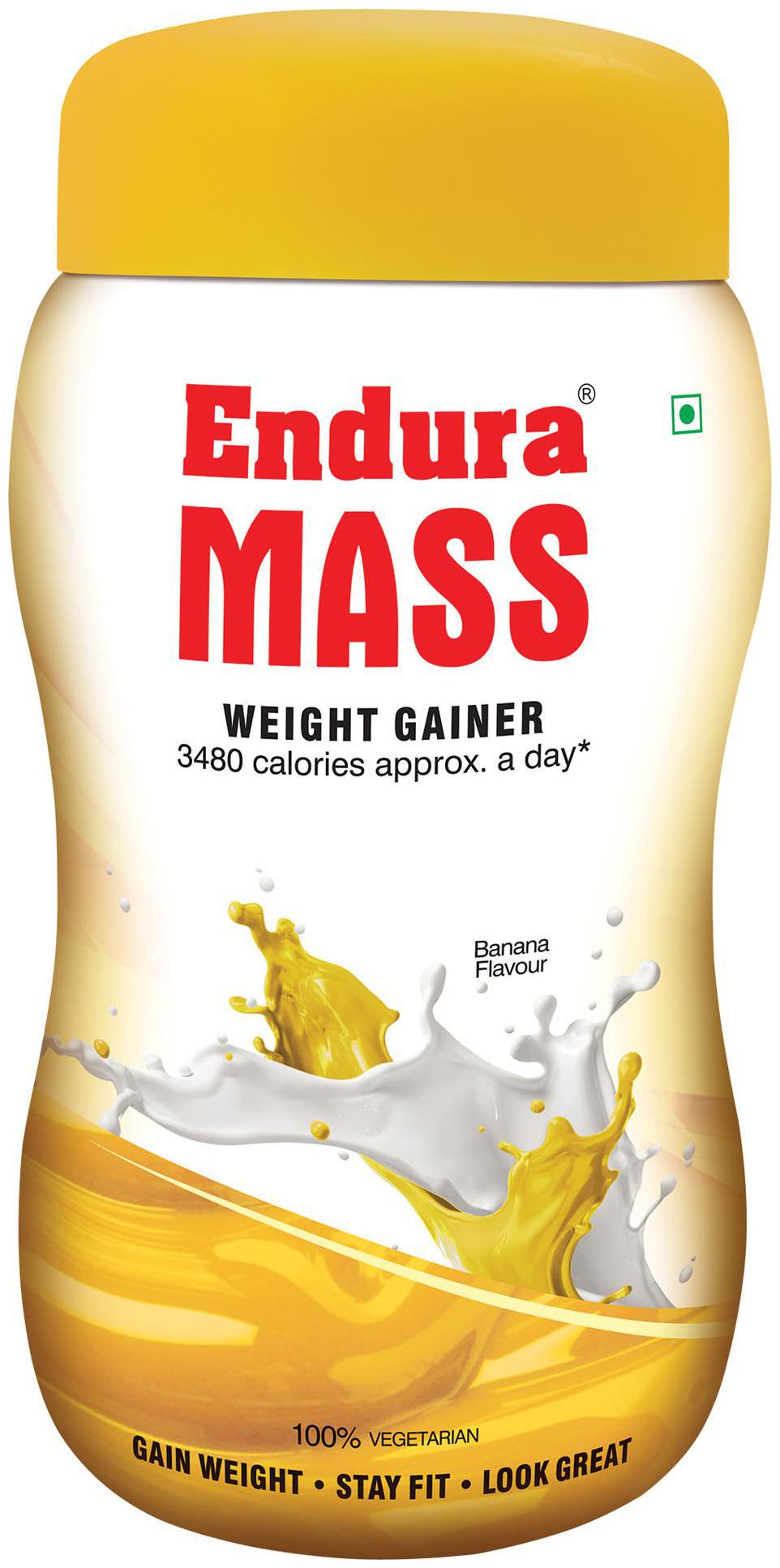 

Endura Mass Weight Gainer 500 g Banana