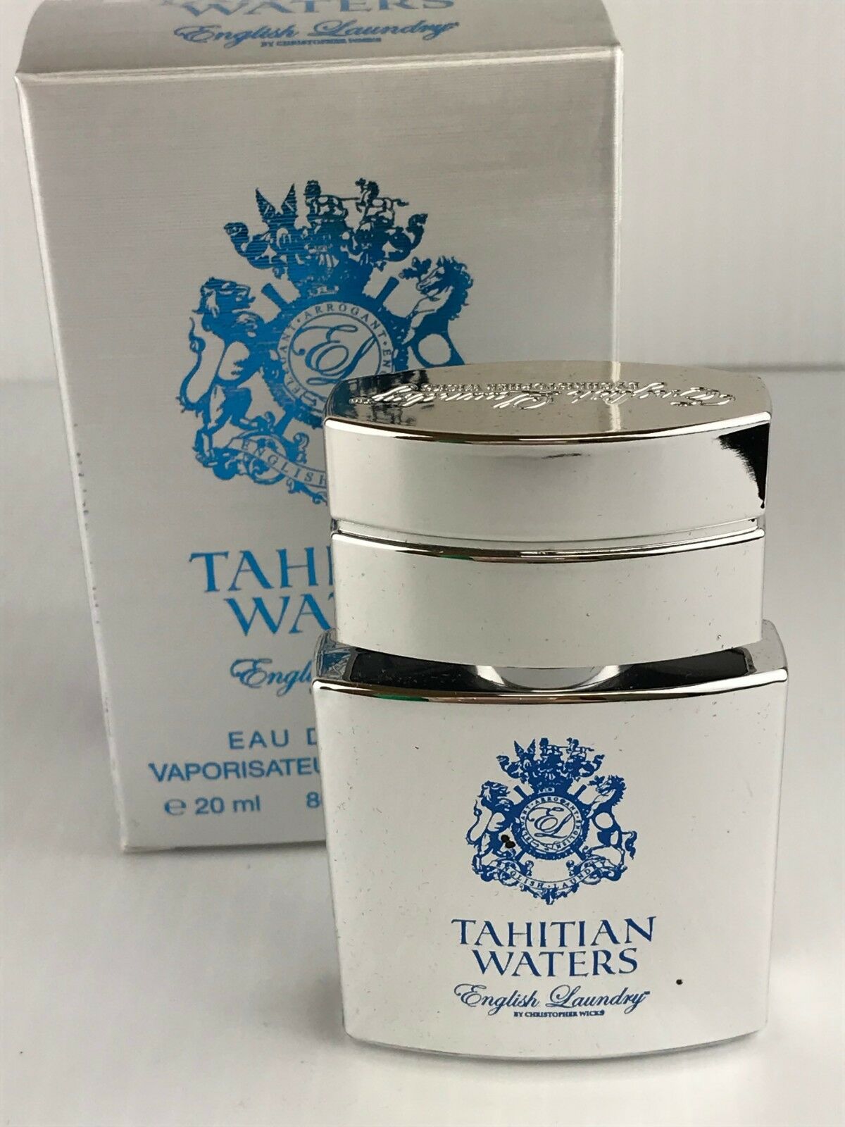 

ENGLISH LAUNDRY TAHITIAN WATER FOR MEN PARFUM SPRAY 0 68 OZ NEW IN BOX