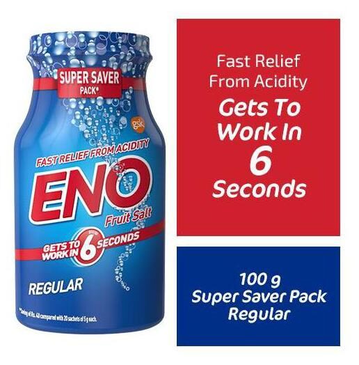 

Eno Fruit Salt Regular Flavor 100 g