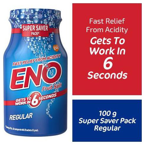 

Eno Fruit Salt Regular Flavor 100 g