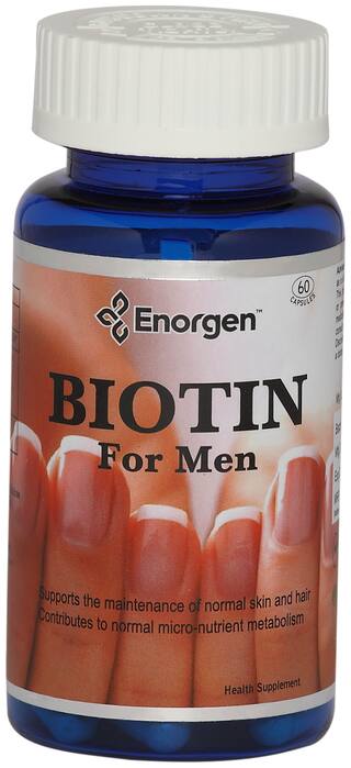 Buy Enorgen Biotin For Men With Nutrients For Hair Skin Nails