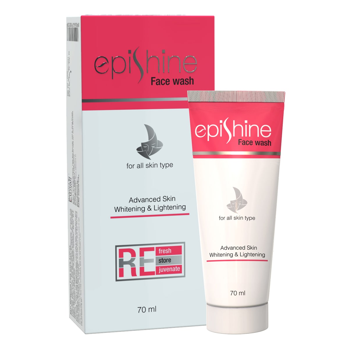 

Epishine Advanced Skin Whitening and Brightening Face Wash 70 ml ( Pack of 1 )