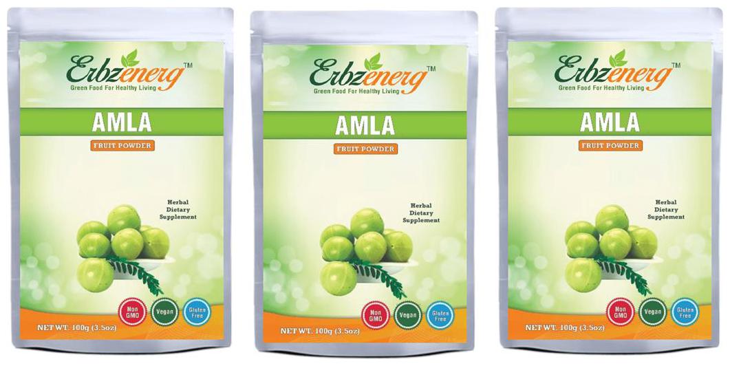 

Erbzenerg Amla Powder-100g(Pack of 3) Immunity Immunity Booster