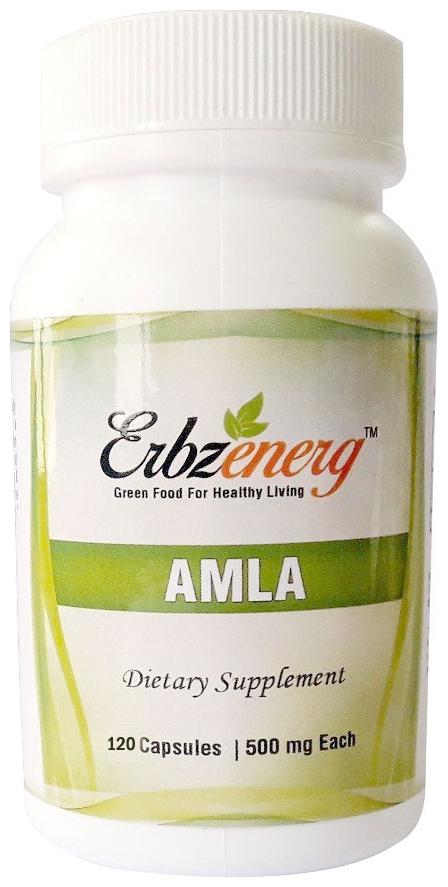

ERBZENERG Amla 120 Capsules (500mg) Immunity Immunity Booster