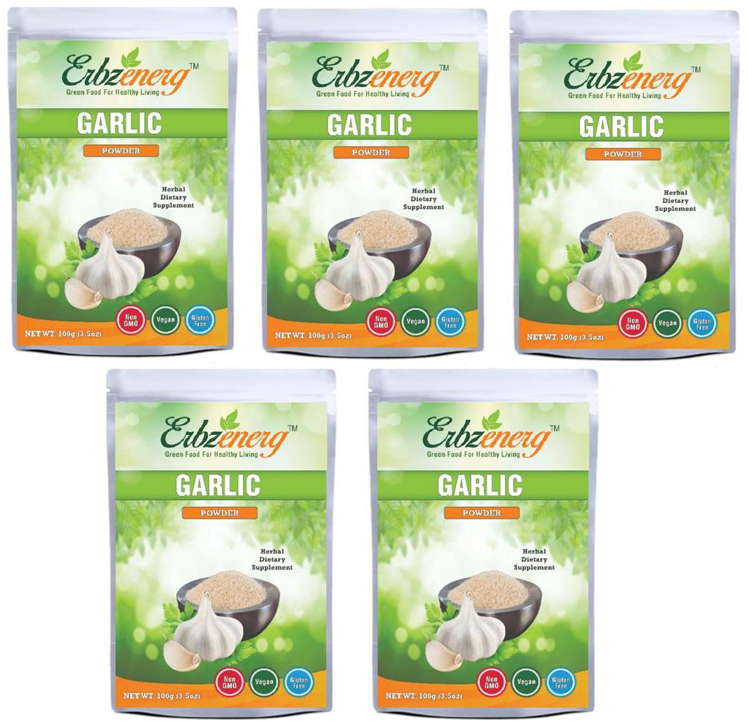 

Erbzenerg Garlic Powder-100g(Pack of 5)