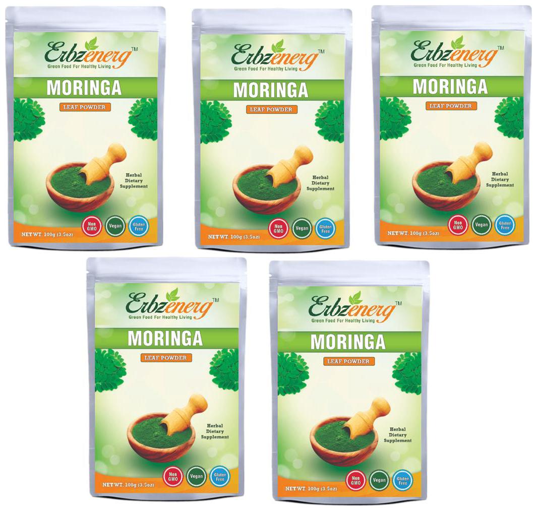 

Erbzenerg Moringa Powder-100g(Pack of 5)