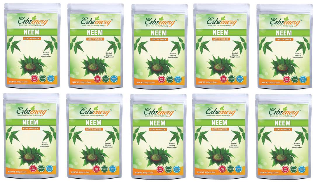 

Erbzenerg Neem Powder-100g(Pack of 10)
