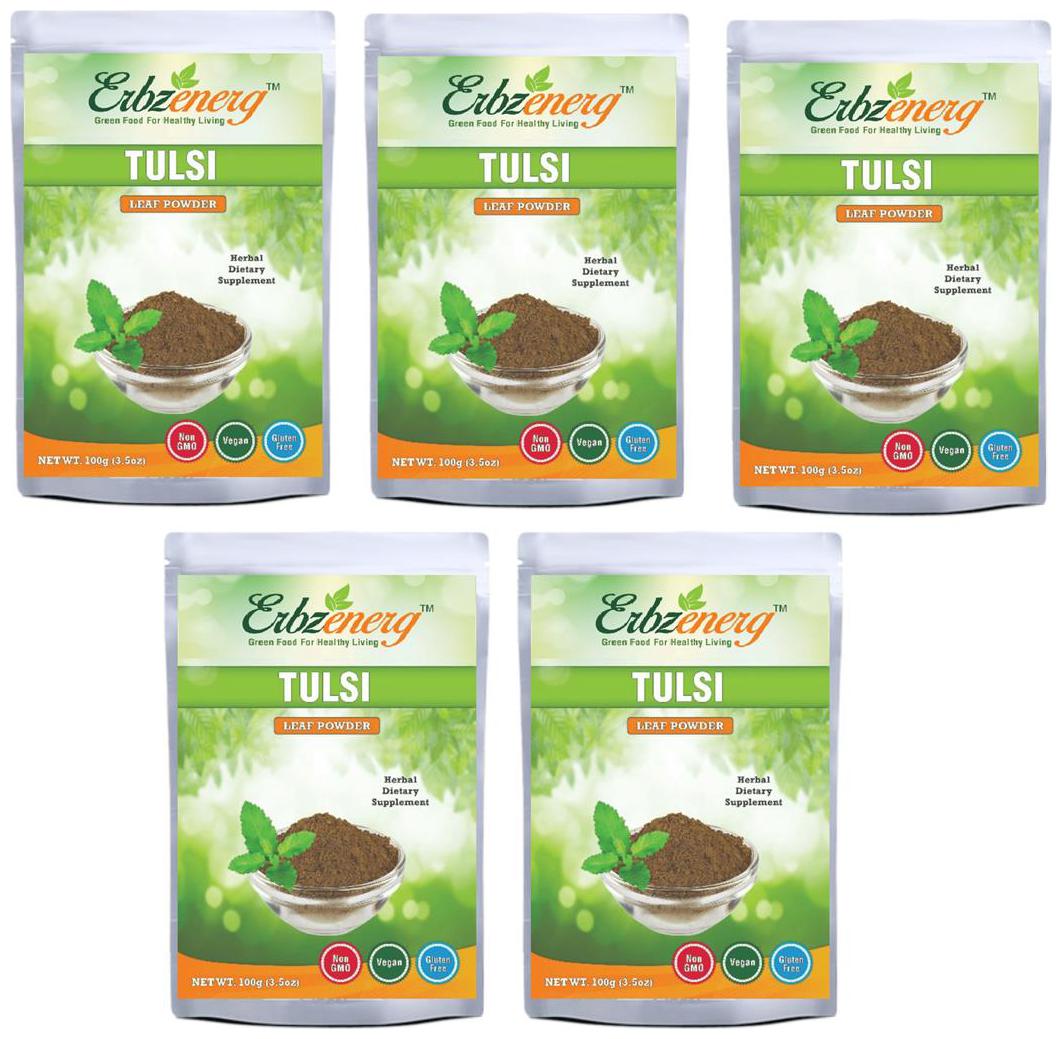 

Erbzenerg Tulsi Powder-100g(Pack of 5)