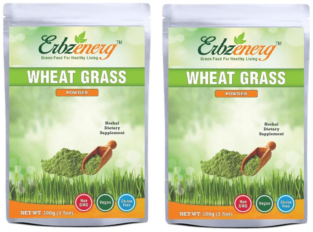

Erbzenerg Wheatgrass Powder-100g(Pack of 2)