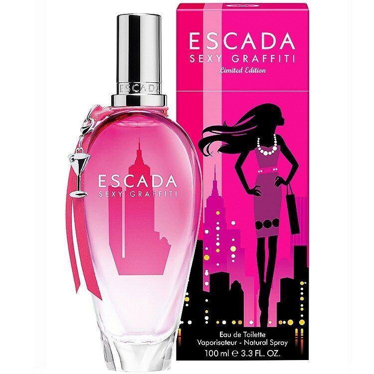 

ESCADA SEXY GRAFFITI By ESCADA FOR WOMEN EDT Spray 3 3 OZ 100 ML NEW IN BOX