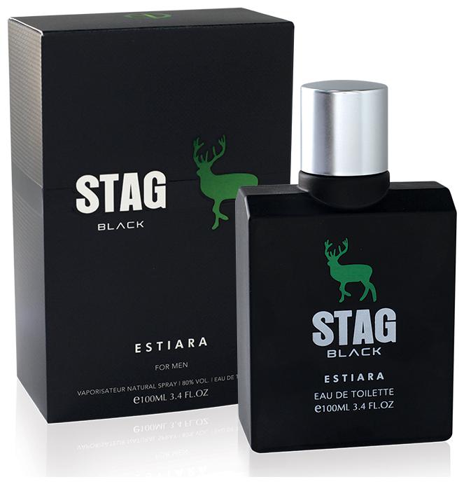 

Estiara Stag Black Eau De Toilette For Men 100ml