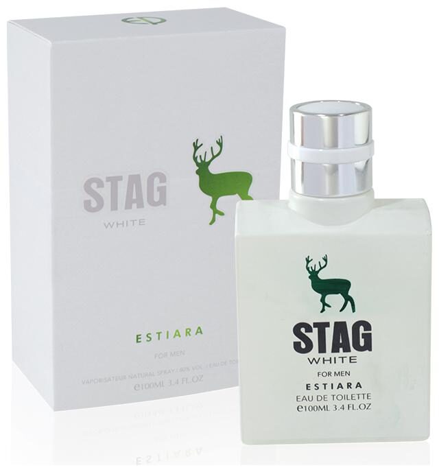 

Estiara Stag White Eau De Toilette For Men 100 ml ( Pack of 1 )