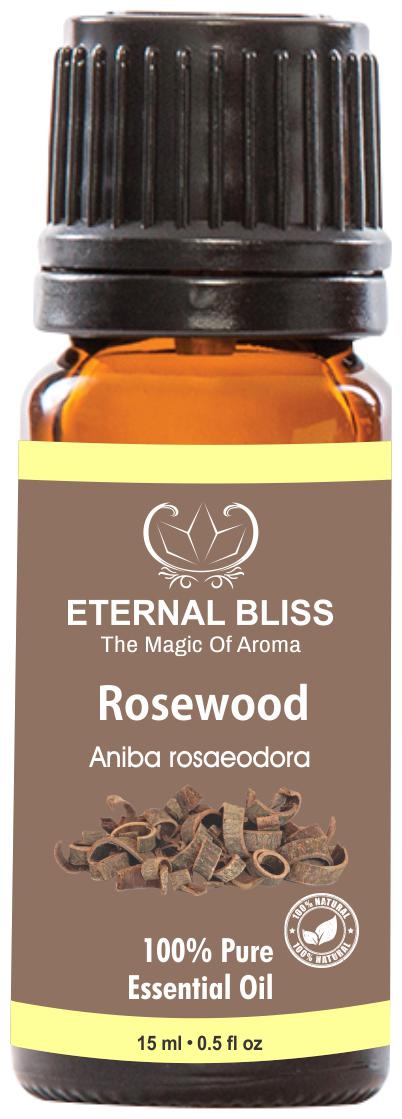 

Eternal Bliss Rosewood Essential Oil - Pure Natural Undiluted For Skin Care Hair Care(15 ml)