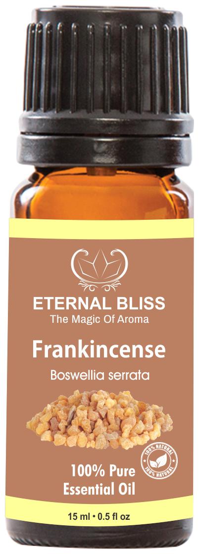 

Eternal Bliss Frankincense Essential Oil - Pure Natural Undiluted For Skin Care Hair Care(15 ml)