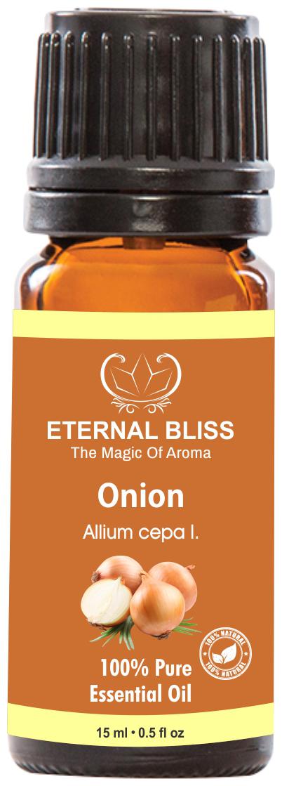 

Eternal Bliss Onion Essential Oil - Pure Natural Undiluted For Skin Care Hair Care(15 ml)