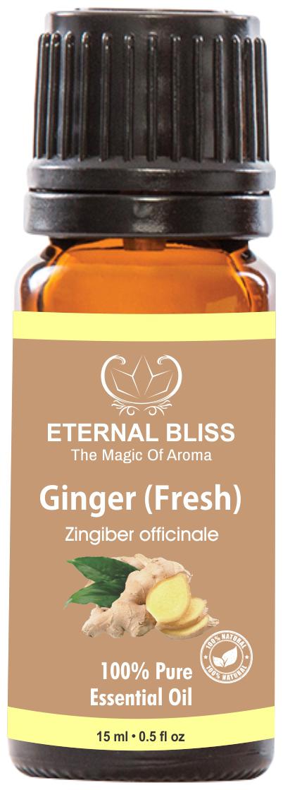

Eternal Bliss Ginger Essential Oil Fresh - Pure Natural Undiluted For Skin Care Hair Care(15 ml)