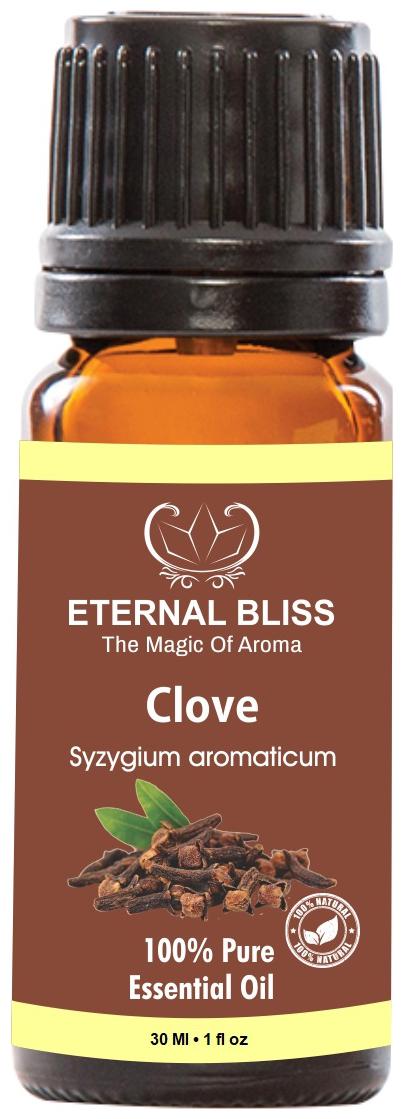 

Eternal Bliss Clove Essential Oil 100 Pure Undiluted (30 ml)